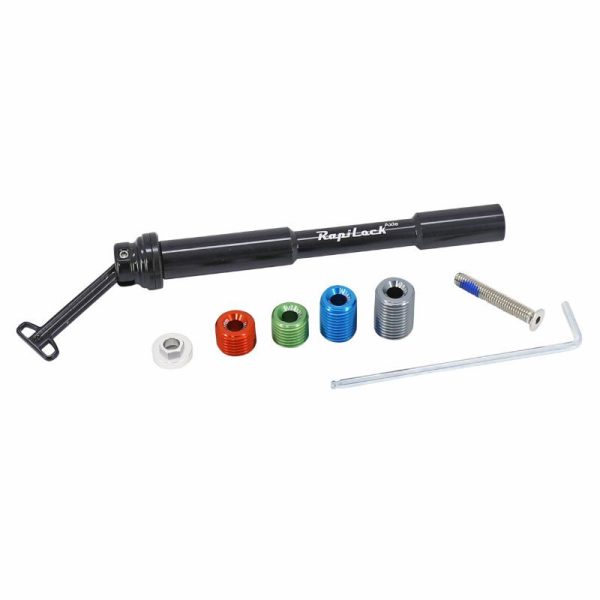 Axe Traversant - Blocage Rapido Roue Vtt Avant Lg 133Mm M15X100-110 Compatible Tout Filetage