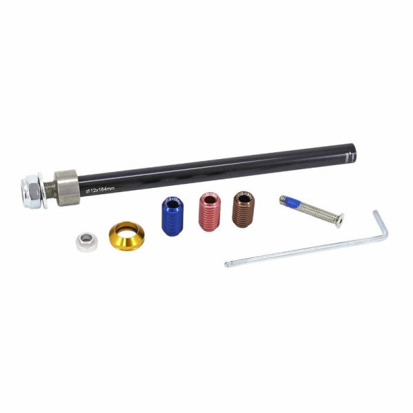 Axe Traversant - Blocage Rapido Remorque Lg 164Mm M12X157 Super Boost Compatible Tout Filetage