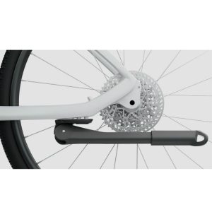 Bequille Velo Laterale Arriere Newton 24-29'' Noir Reglable Fixation 2 Vis Sur Base Entraxe 18Mm (Fixation A La Verticale)