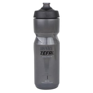 Bidon Zefal Sense Pro 80 Noir Fume (Noir-Gris) 800Ml (Bouchon Securite Anti-Goutte)