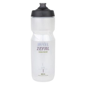 Bidon Zefal Sense Pro 80 Translucide (Gris-Vert) 800Ml (Bouchon Securite Anti-Goutte)