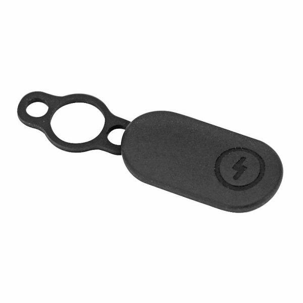 Cache Prise De Charge Trottinette Pour Xiaomi Mi 4 Pro Silicone Noir (Avec Aimant) (Vendu A L'Unite)  -Gravity-