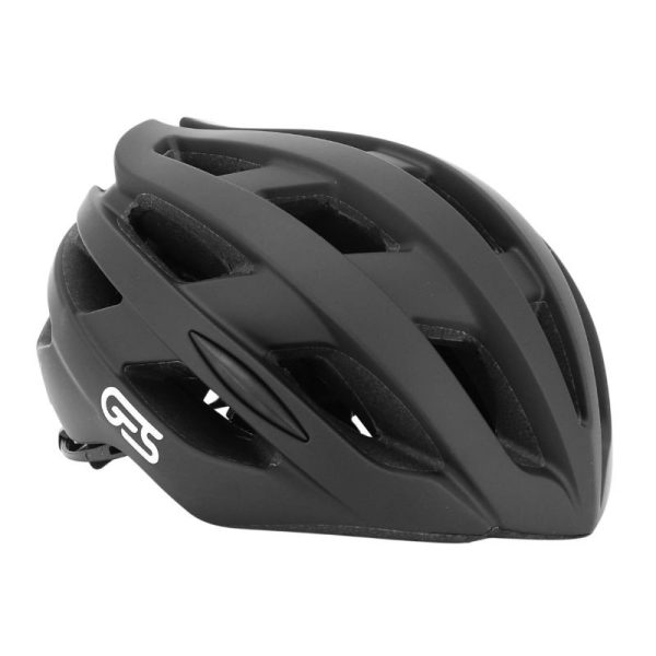 Casque Velo Adulte Ges Icon-12 Route Noir In-Mold Taille 54-58 Fit-System (Vendu En Boite) - 21 Aerations(Offre Speciale)