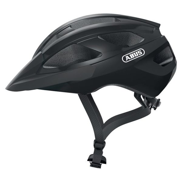Casque Velo Adulte Abus Route Macator Velours Noir Taille   S (51-55Cm) Reglage Molette