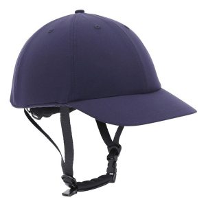 Casque Velo-Trottinette Adulte Urbain-City Cp01 Avec Casquette Textile Bleu Taille M-L Reglage Molette - Selection Gravity-