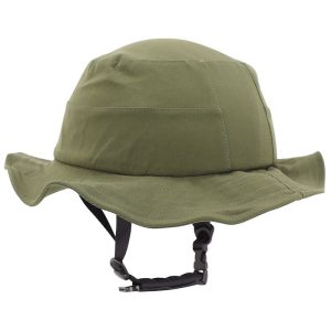 Casque Velo-Trottinette Adulte Urbain-City Cp01 Avec Chapeau Textile Vert Taille M-L Reglage Molette - Selection Gravity-