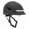 Casque Velo-Trottinette Adulte Urbain-City Cp02 Noir Eclairage Integre Taille 59-61  Reglage Molette - Selection Gravity-