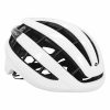Casque Velo Adulte Gist Route Rapido Blanc Brillant Taille 52-58 Reglage Molette 255Grs