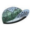 Casquette Gist Ete Gravel Bleu-Vert Deco Montagne   -5952