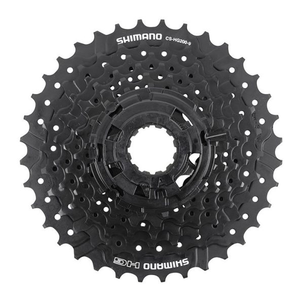 Cassette  9V. Shimano Alivio Hg200 11-36  (11-13-15-17-20-23-26-30-36) (Montage Atelier) Compatible Deore