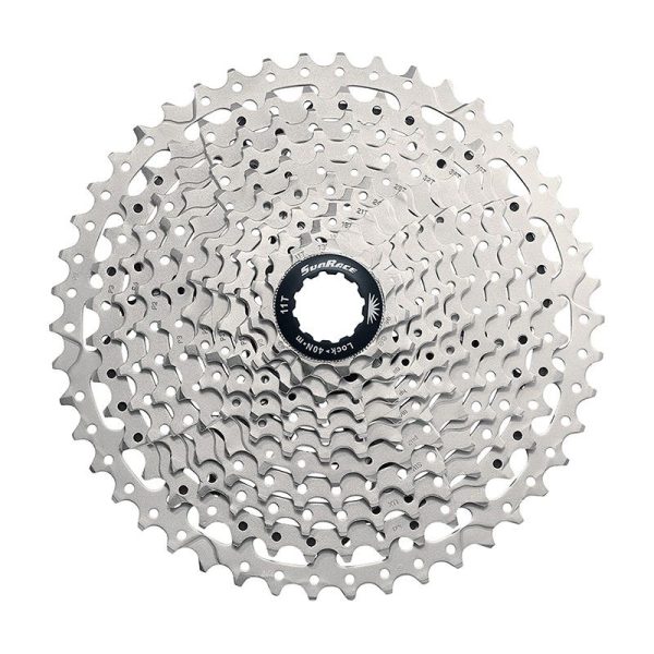 Cassette 12V. Sunrace Csrz800 11-46 Gravel Pour Shimano Hg-L-Hg-M Metallic Argent (Livre En Boite)(11-12-13-15-18-21-24-28-32-36-40-46)