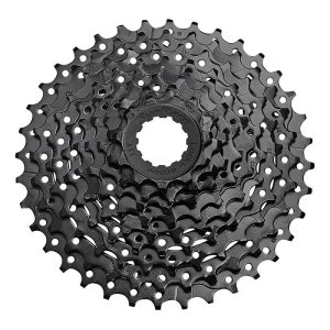 Cassette  9V. Sunrace U-Serie Csu98 11-36 Vtt Noir (Livre En Boite) (11-13-15-18-21-24-28-32-36) - Compatible Cues