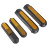 Cache Vis De Roue Avant Et Arriere Pour Trottinette Xiaomi Mi 4 Pro Noir (Catadioptre Otrange) (Vendu Par 4)   -Selection Gravity-