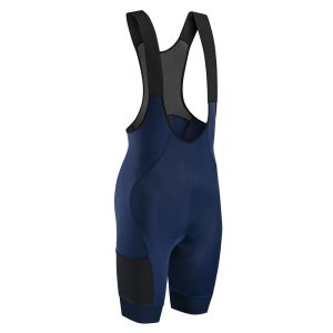 Cuissard Court Vtt Gist Free Ride Discover A Bretelles Fond Hd Ergonomique Bleu Bords Noir  M  -5125