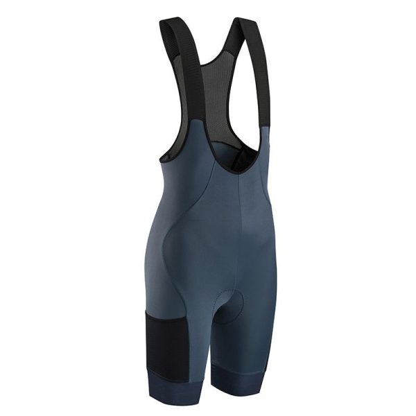 Cuissard Court Vtt Gist Free Ride Discover A Bretelles Fond Hd Ergonomique Gris Bords Noir L  -5125