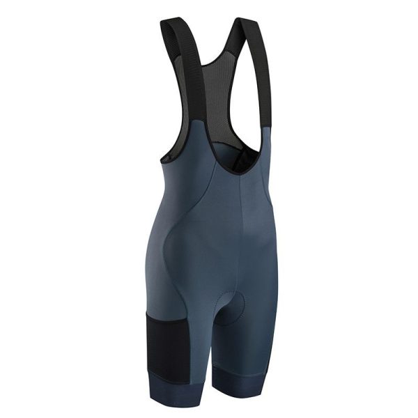 Cuissard Court Vtt Gist Free Ride Discover A Bretelles Fond Hd Ergonomique Gris Bords Noir Xl  -5125
