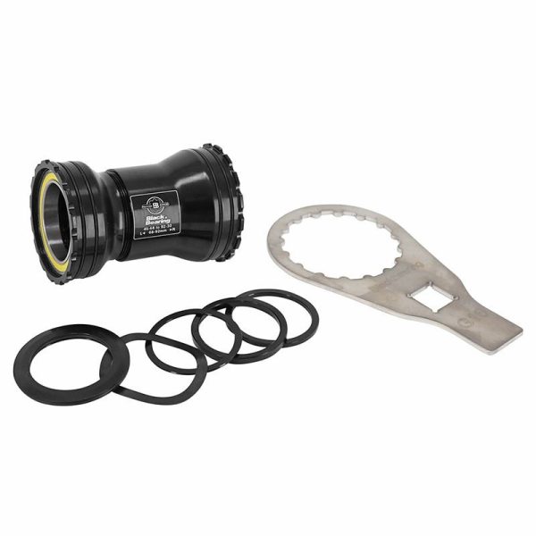 Cuvette Integre Boitier  Vtt-Route A Emboiter-Pf30 386 Evo Blackbearing Roulement Ceramique Boite De 68-92 Diam 46 Pour Axe 30Mm (Compatible Sram Dub)  - Cle Montage Incluse-