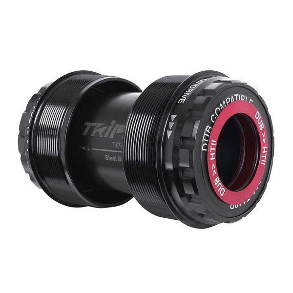 Cuvette Integre Boitier Filete Vtt-Route Tripeak Diam De 47Mm (Boite De 68-73Mm) Pour Axe 24Mm