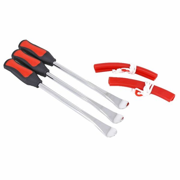 Demonte Pneu En Cuilleres (X3) Et Mors-Protege Jante (X2) Longueur 195 Cm  -Gravity-