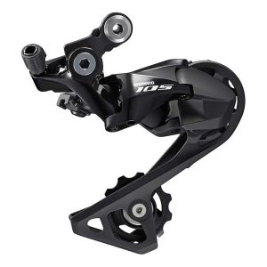 Derailleur Route Arriere Shimano 11V. 105 R7000 Chape Longue Noir Double (Montage Atelier)