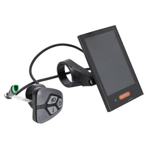 Compteur - Display Avec Unite De Commande Vae Bafang Dp C18 Canbus Pour Moteur Central Noir (Support 22