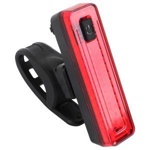 Eclairage Velo Usb Arriere Sur Tige De Selle Gravity Barcob Avec Indicateur Freinage Noir A Led (Fonctions Fixe