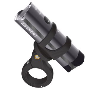 Eclairage Velo Avant Intelligent Igpsport Vs500 Lumens Alu Led Rechargeable Usb (Visible 100M) - Bluetooth - Se Fixe Sur Le Support M83 Livre Avec (Cable Non Inclus)