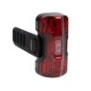 Eclairage Velo Usb Arriere Sur Tige De Selle Zefal Supervision R150 Lumens Noir
