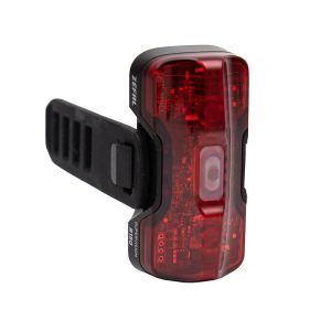 Eclairage Velo Usb Arriere Sur Tige De Selle Zefal Supervision R150 Lumens Noir