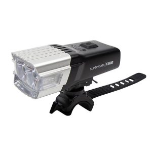 Eclairage Velo Usb Avant Sur Cintre Zefal Supervision F1500 Lumens Noir