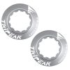 Ecrou Disque De Frein Center Lock Tripeak Aluminium Ultra Leger 7G Argent - Serrage Interne (Vendu A La Paire)