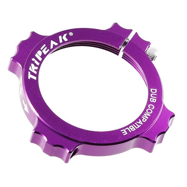 Ecrou-Bague Reglage Pre-Contrainte De Pedalier Tripeak Pour Sram Dub Violet