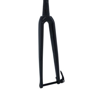 Fourche Route 700C Carbone 3K Droite Pivot Carbone Conique Lisse 1"1-2 En Bas Et 1"1-8-28