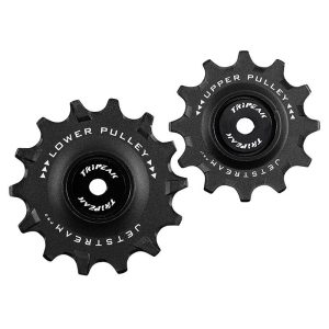 Galet Derailleur Route Tripeak 12-14 Dents G5 Ceramique 11V. Shimano Dura-Ace R9100 - Ultegra R8000 -105 R7000 Noir (Blister De 2)