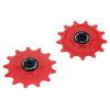 Galet Derailleur Gravel-Vtt Tripeak 13-13 Dents G5 Ceramique 11V. Shimano Grx-Xt (Grx 812 - 817 - Xtm8000) Rouge (Blister De 2)