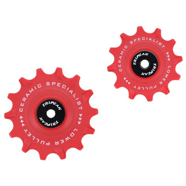 Galet Derailleur Vtt Tripeak 12-14 Dents G5 Ceramique 12-11V. Sram Eagle - Eagle Axs Rouge (Blister De 2)