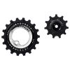 Galet Derailleur Aopw Tripeak 11-18 Dents Ceramique 2X12-11V. Shimano Grx Rx810 - 815 - 820 Argent (Jeu De 2) (Garantie 4 Ans)