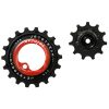 Galet Derailleur Aopw Tripeak 11-18 Dents Ceramique 11V. Shimano Grx Rx812 - 817 Rouge (Jeu De 2)(Garantie 4 Ans)
