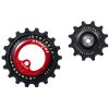 Galet Derailleur Aopw Tripeak 11-18 Dents Ceramique 11V. Shimano Ultegra R8000Gs - 105 R7000Gs Rouge (Jeu De 2) (Garantie 4 Ans)