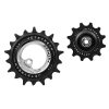 Galet Derailleur Aopw Tripeak 12-18 Dents Ceramique 12V. Shimano Ultegra R8100 - 105 R7100 Argent (Jeu De 2) (Garantie 4 Ans)