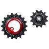 Galet Derailleur Aopw Tripeak 12-18 Dents Ceramique 2X12V. Sram Axs Force-Rival Rouge (Jeu De 2) (Garantie 4 Ans)