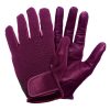 Gants Velo Adulte Long Tucano Adamo Rouge-Marron Xl  Fermeture Par Velcro (Paire)