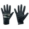 Gants Velo Hiver Long Enfant Junior  Gist Noir 7-9 Ans Xs (Paire Sur Carte) Sans Velcro  -8156