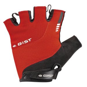Gants Velo Court Gist Kontrol Ete Rouge  M (Paire Sur Carte) Avec Velcro   -5512