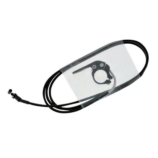Commande Au Cintre Switch Compatible Pour Tige De Selle Vtt Telescopique Alu Noir (Gaine Incluse)