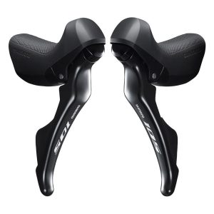 Levier-Manette Route Patin Shimano 11V. 105 R7000 Double Noir (Paire) (Montage Atelier)