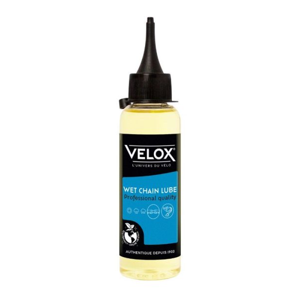 Lubrifiant Velo Chaine Velox Wet Lube Conditions Humides (100Ml)