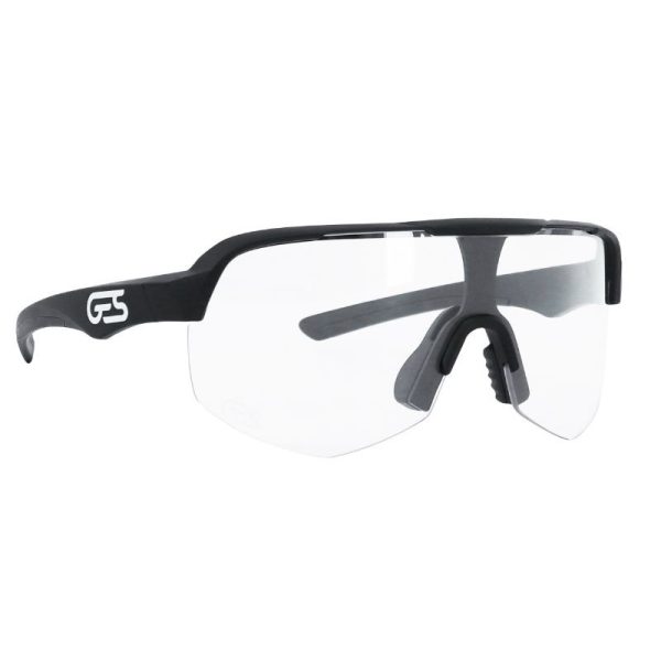 Lunettes Velo Adulte Ges Alpha Photochromic Monture Noir (Verres Qui S'Adaptent Automatiquement A La Luminosite) - Indice 0 À 3