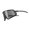 Lunettes Velo Adulte Gist Mask Monture Noir Verre Fume Polycarbonate (Protection 100% Contre Uva