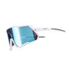 Lunettes Velo Adulte Gist Mask Monture Blanc Verre Bleu Polycarbonate (Protection 100% Contre Uva
